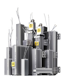 Compact encapsulated resistors